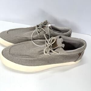 Lamo Tate Mens Gray Canvas Shoes NEW Size: 12 Chukka Sneaker Shoes